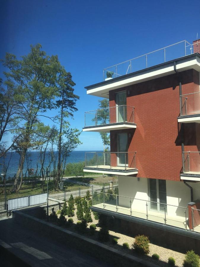 Apartament Nadmorski Z Basenem Klifowa Rewal Dış mekan fotoğraf