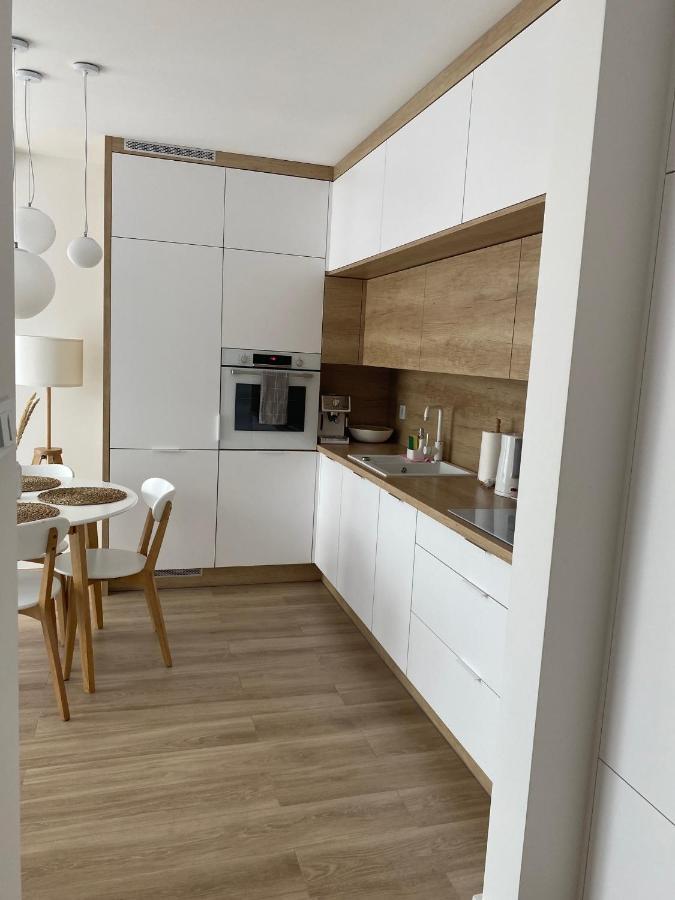Apartament Nadmorski Z Basenem Klifowa Rewal Dış mekan fotoğraf